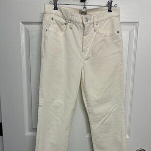 J. Crew Women's Corduroy Off-White Pants Size 27P